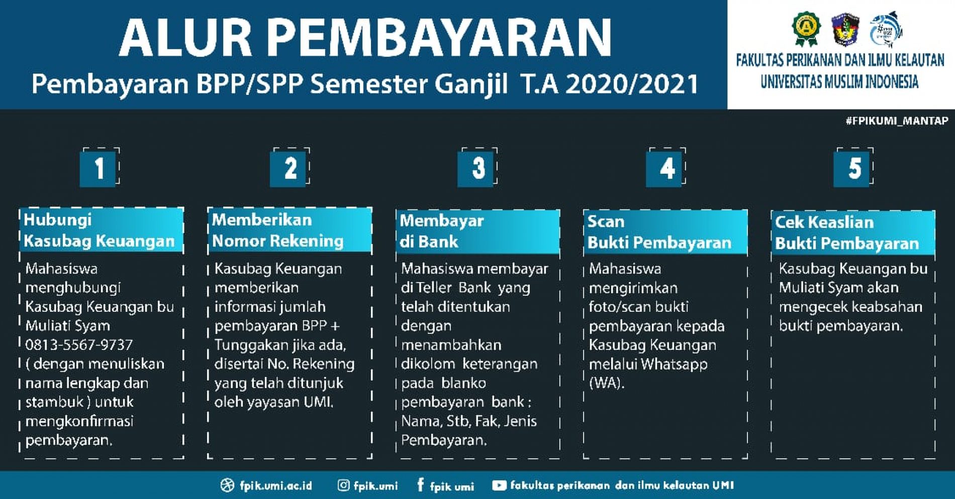 Batas Pembayaran BPP Diperpanjang hingga tanggal 8 Agustus 2020