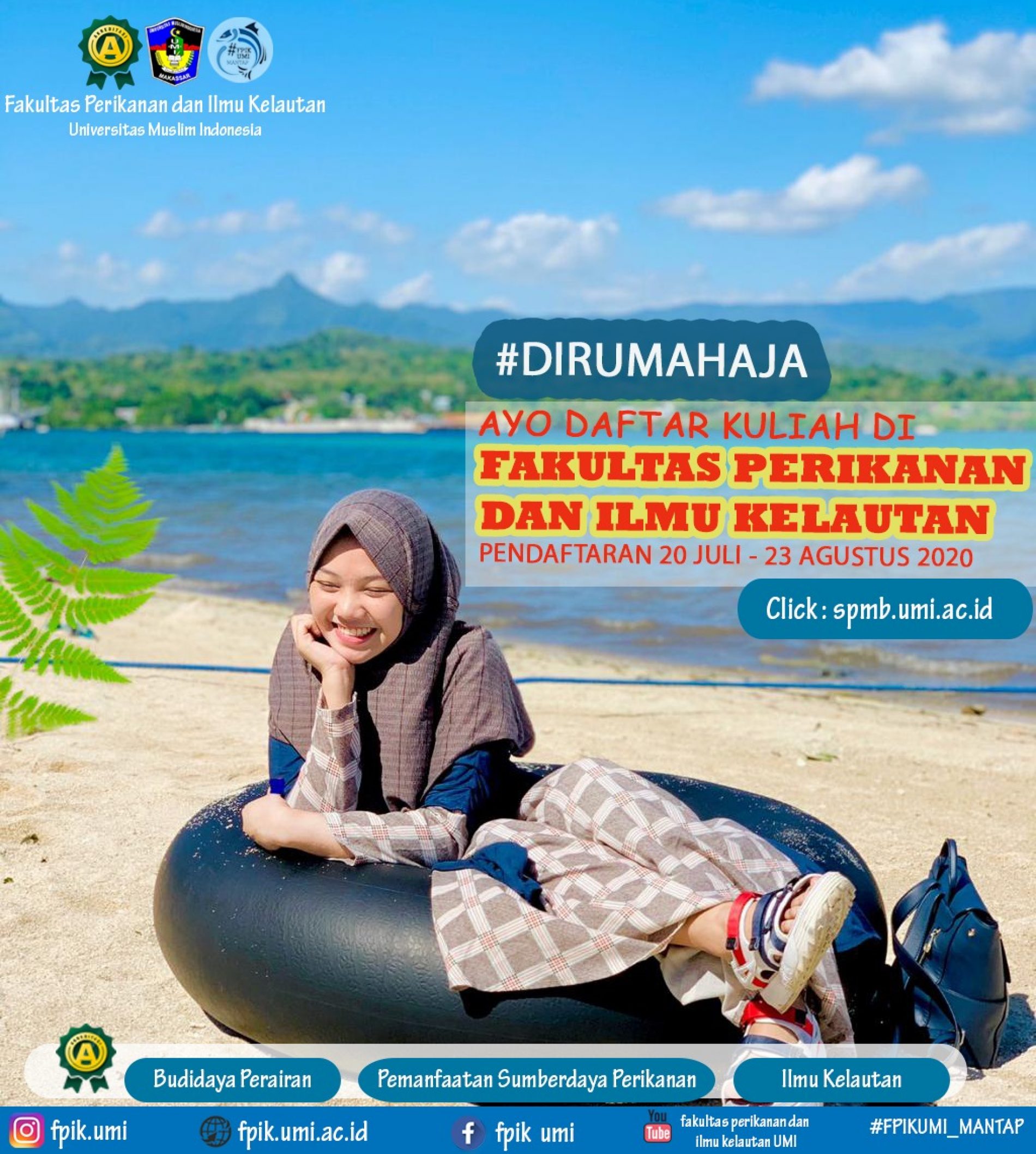 Selamat Datang Mahasiswa Baru 2020 FAKULTAS PERIKANAN DAN ILMU KELAUTAN Universitas Muslim Indonesia