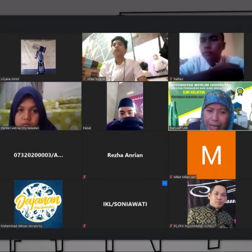 Penyambutan Mahasiswa Baru Prodi Ilmu Kelautan (IKL)