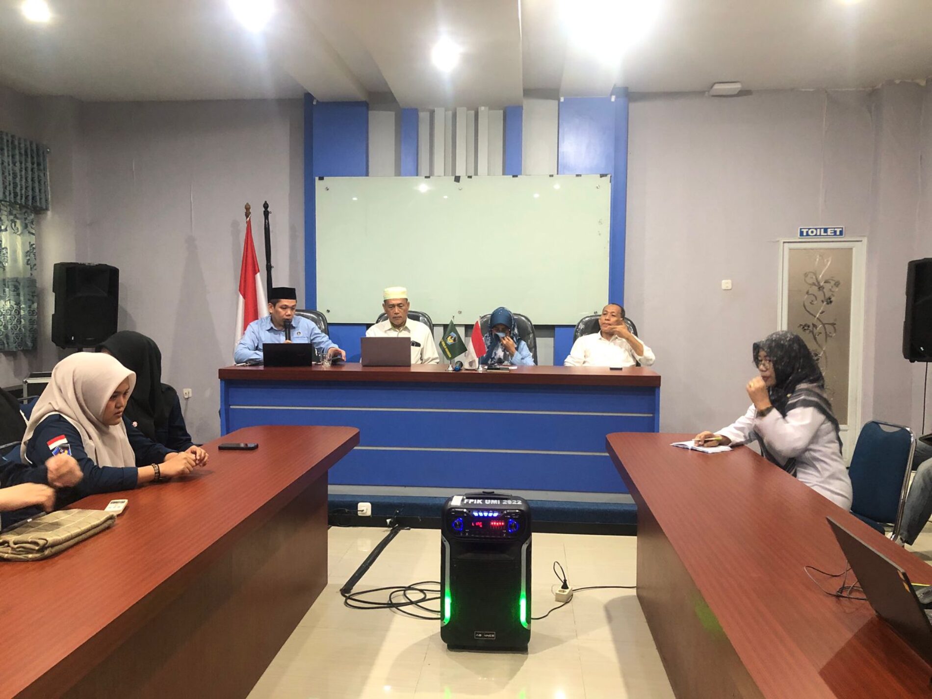 FPIK UMI Gelar Pertemuan Silaturahmi Pimpinan dan Mahasiswa